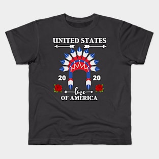 UNITED STATES OF AMERICA Kids T-Shirt